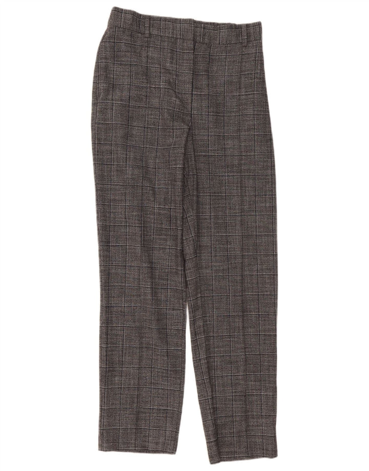 Marks & Spencer Γυναικείο παντελόνι Chino UK 12 Medium W30 L30 Grey Check