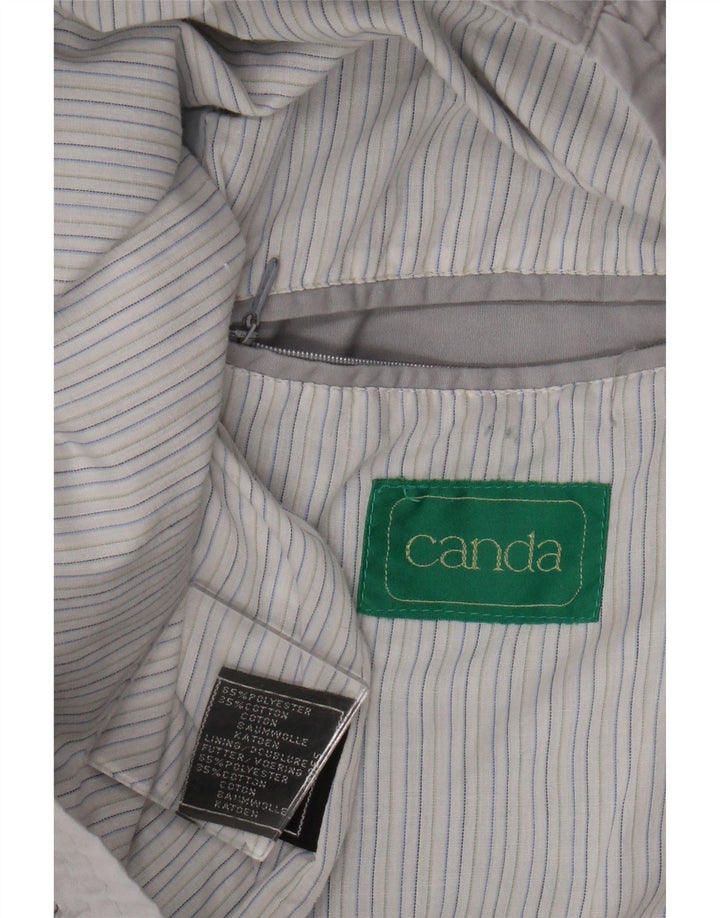 Canda Ανδρικό Bomber Jacket UK 42 XL Blue Polyester