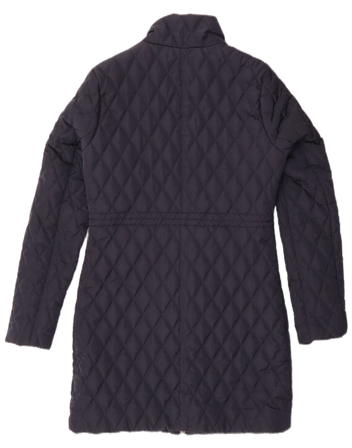 Hobbs Γυναικείο καπιτονέ παλτό UK 6 XS Navy Blue Polyester