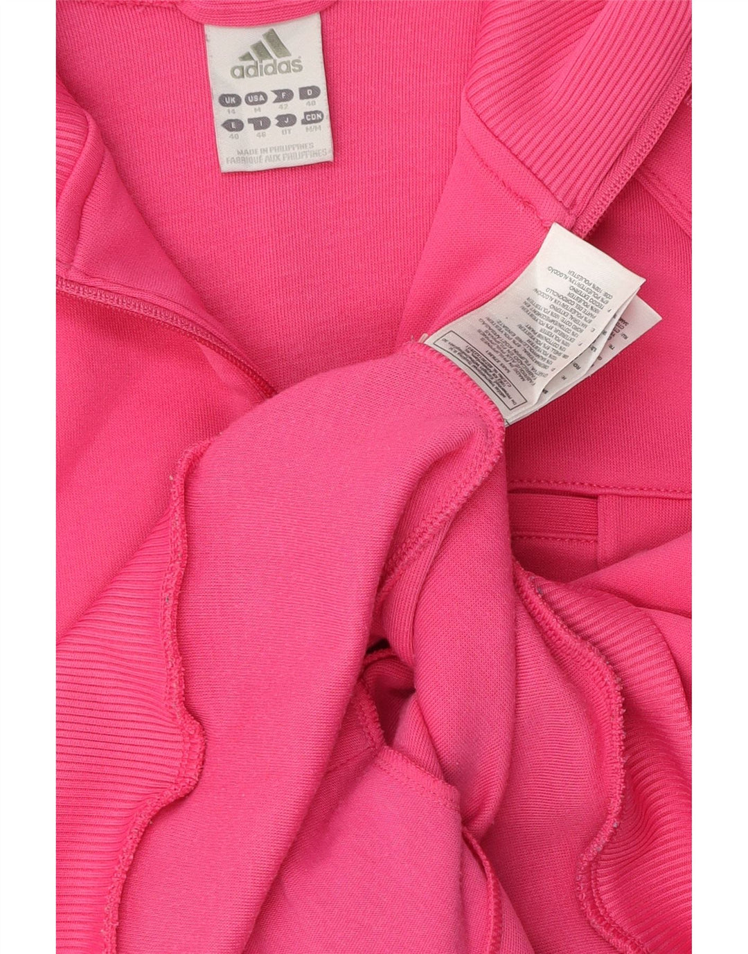 Γυναικεία αθλητική φόρμα Adidas Top Jacket UK 14 Medium Pink Polyester