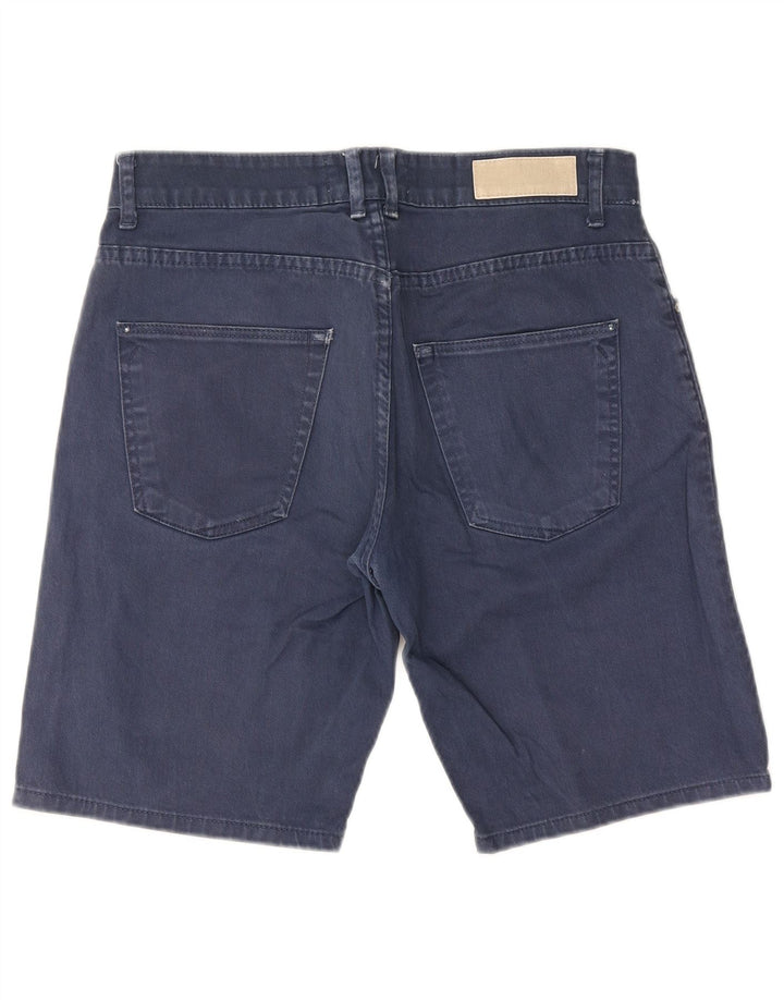 Zara Ανδρικό τζιν σορτς EU 40 Medium W31 Navy Blue