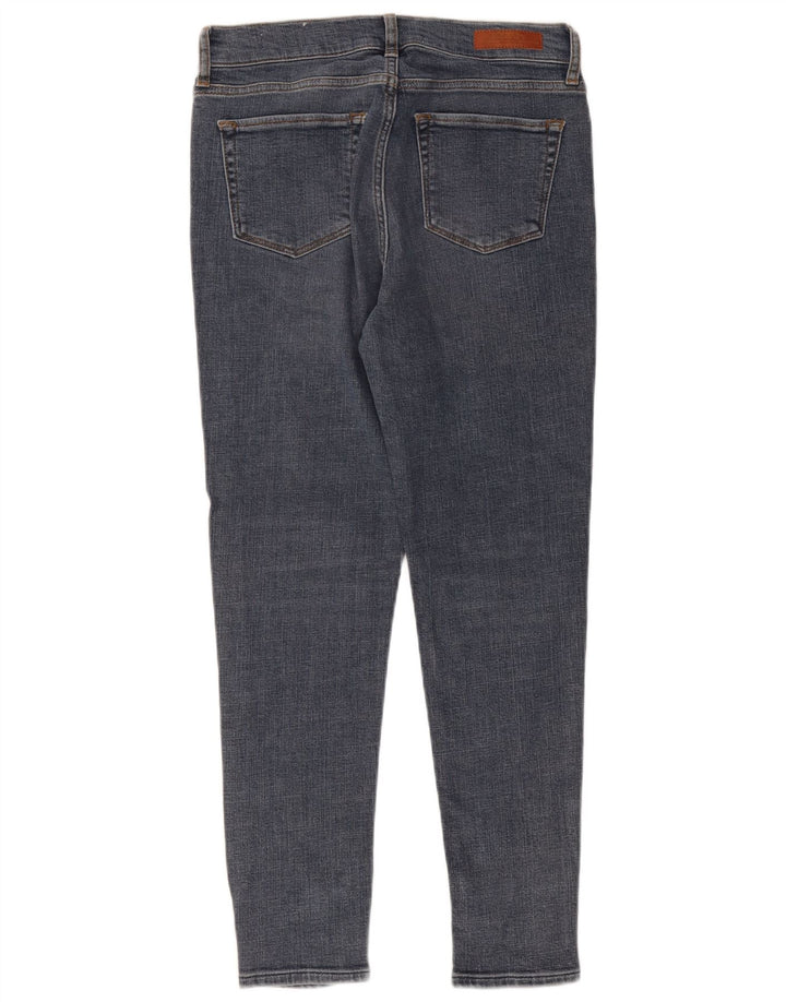 SUPERDRY Γυναικεία ψηλόμεσα τζιν Super Skinny W31 L30 Navy Blue Cotton