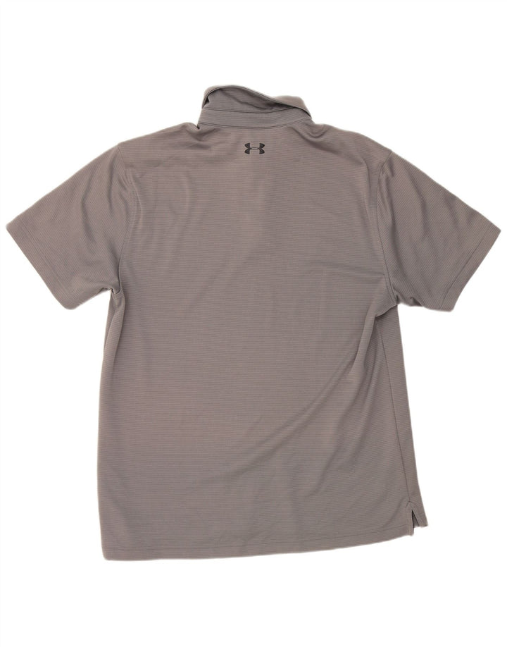 Under Armour Ανδρικό Heat Gear Polo πουκάμισο μεγάλο γκρι
