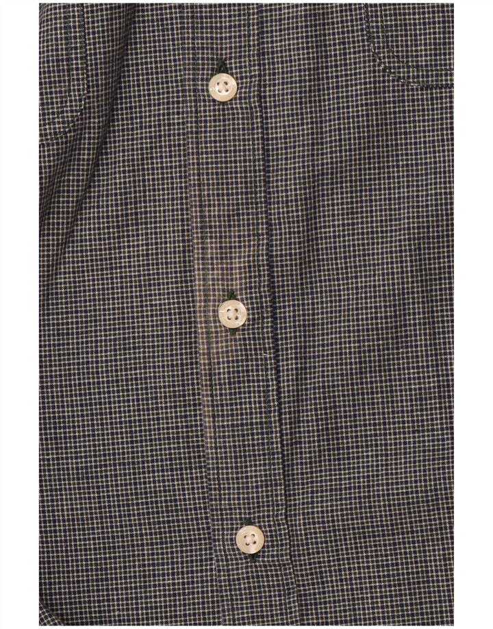 Ανδρικό πουκάμισο LEVI'S Slim Fit Large Navy Blue Check Cotton