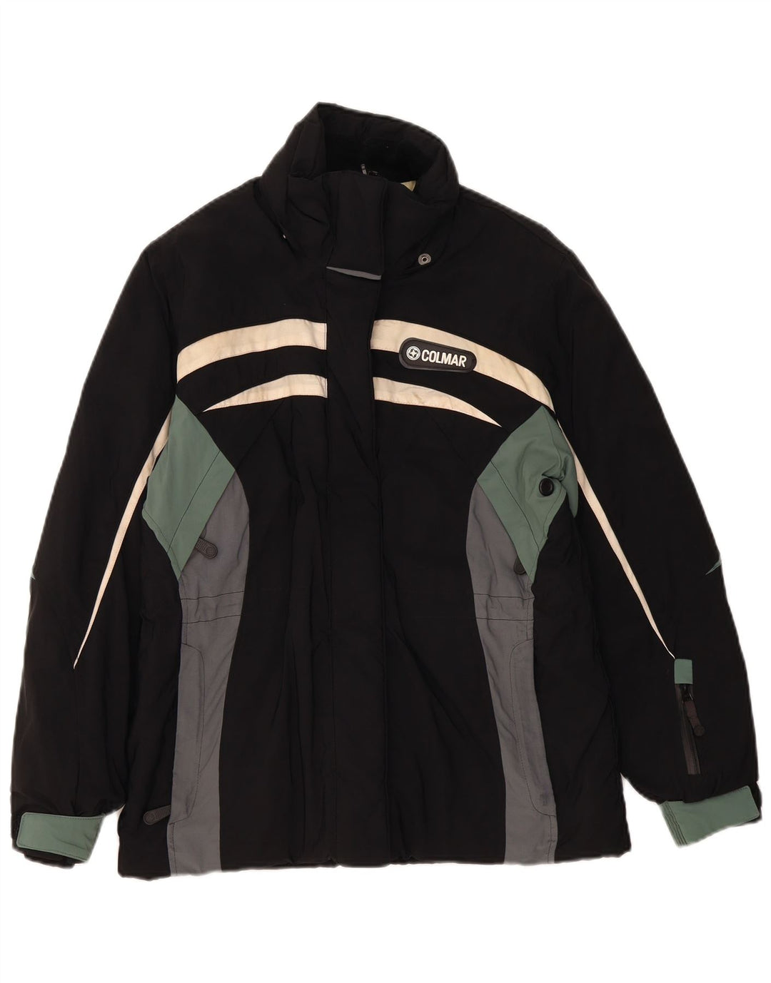 Colmar Γυναικείο μπουφάν σκι με επένδυση IT 42 Medium Black Colourblock Sports