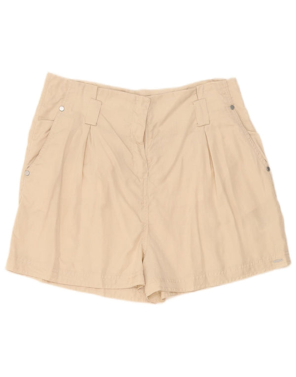 Superdry γυναικείο σορτς Chino UK 14 μεγάλο W34 μπεζ