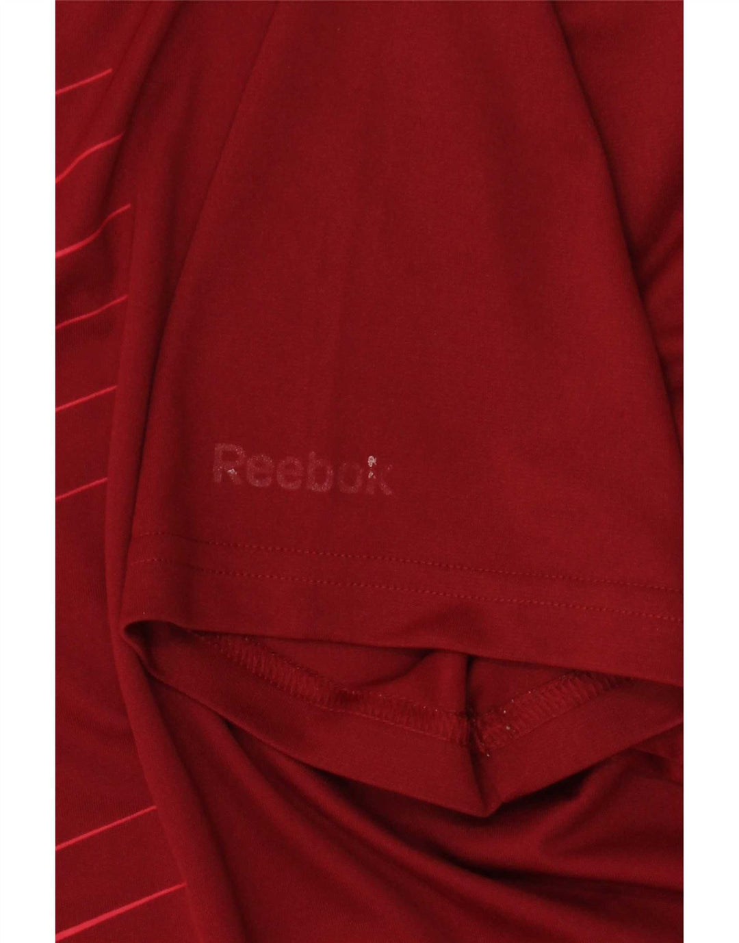 Ανδρικό γραφικό T-Shirt Reebok Top Μικρό Βουργουνδί Πολυεστέρας