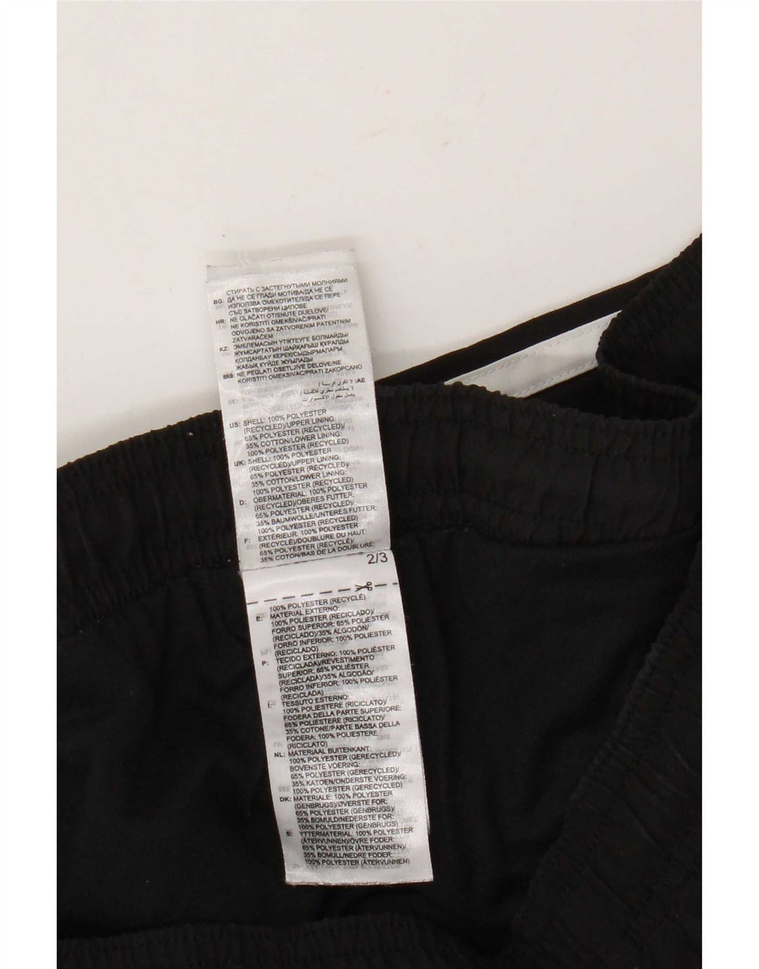 Ανδρική φόρμα Adidas Παντελόνι Joggers Μεσαίο Μαύρο Πολυεστέρα