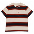 Ανδρικό T-Shirt Levi's Relaxed Top XL Λευκό ριγέ βαμβακερό