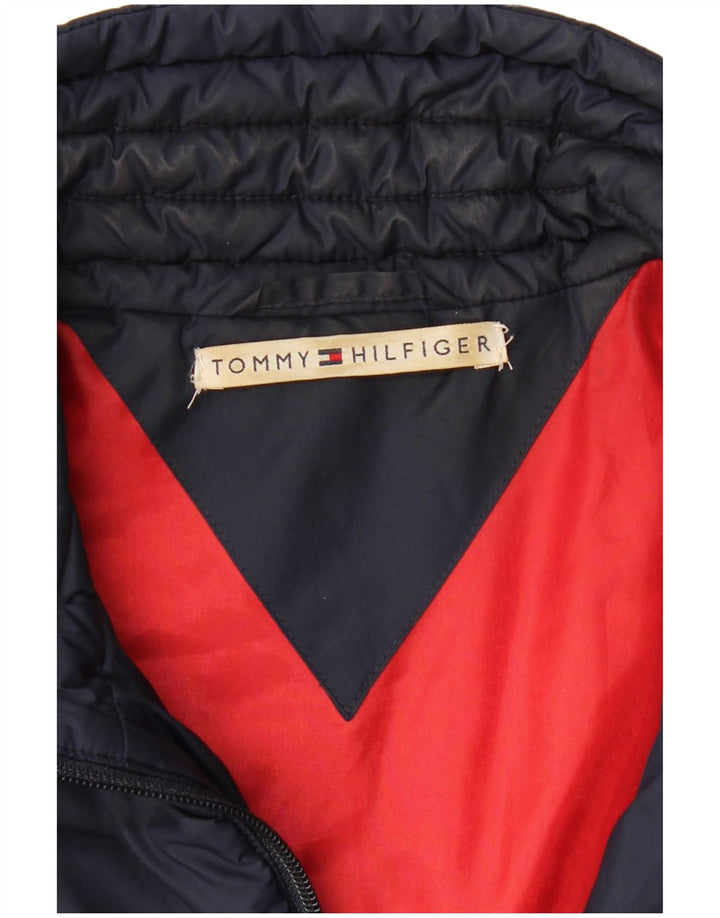 TOMMY HILFIGER Γυναικείο μπουφάν με επένδυση UK 18 XL Navy Blue