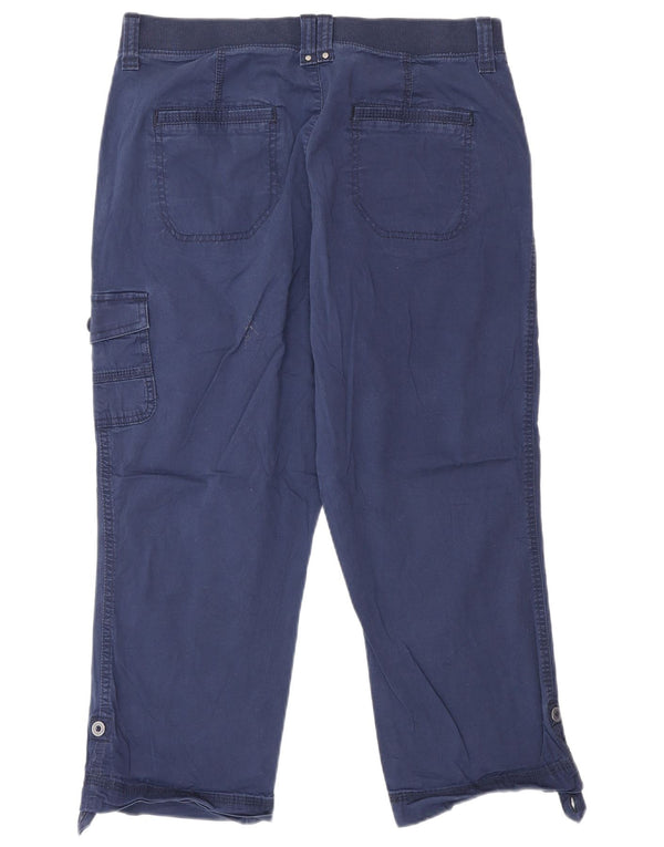 Lee Γυναικείο μεσαίο παντελόνι Cargo US 12 Large W32 L22 Navy Blue