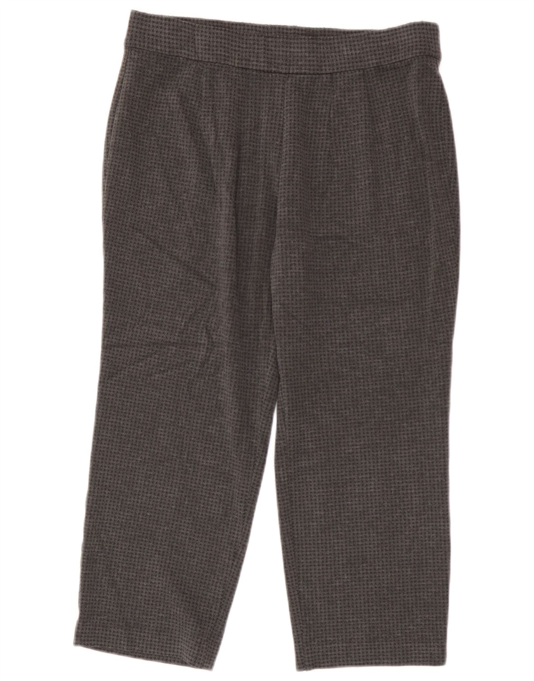 Marks & Spencer Γυναικείο Cropped Παντελόνι UK 16 Large W34 L23 Grey
