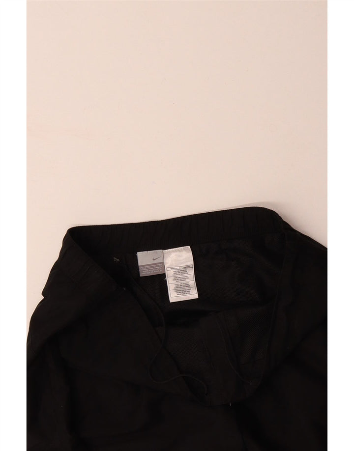 NIKE Womens Tracksuit Trousers US 12/14  Large  Black Polyester
