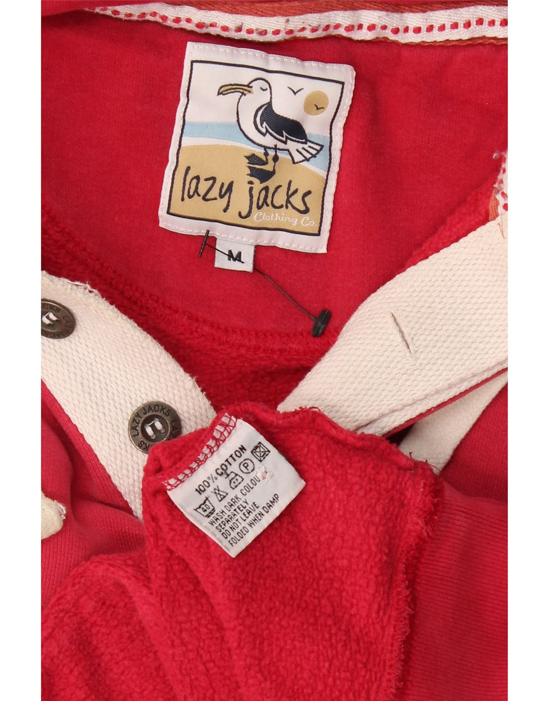 Ανδρικό γραφικό κουκούλα VINTAGE Μεσαίο κόκκινο βαμβακερό