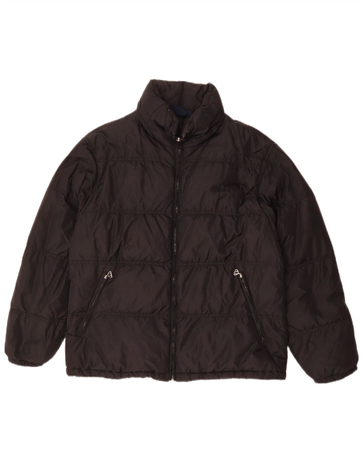 Ανδρικό μπουφάν Ellesse με επένδυση UK 38 Medium Black Polyamide