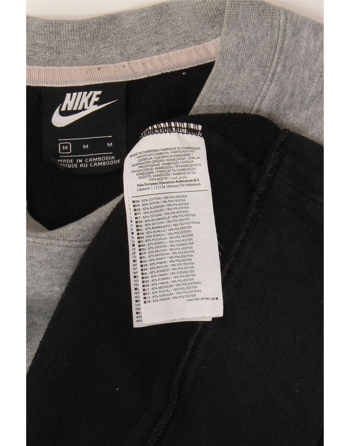 Ανδρικό φούτερ Nike Jumper, μεσαίο μαύρο χρώμα, βαμβακερό