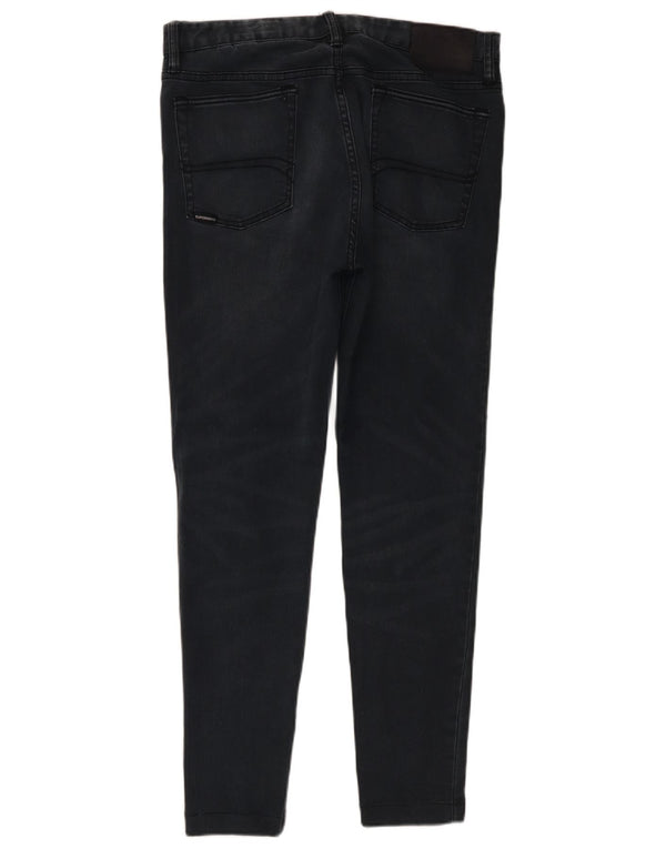 Ανδρικό Skinny Jeans Superdry W32 L28 Navy Blue Cotton