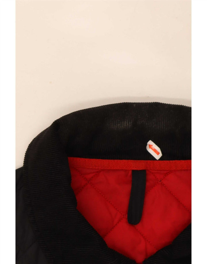 Ανδρικό καπιτονέ μπουφάν Barbour UK 40 Large Black Polyamide