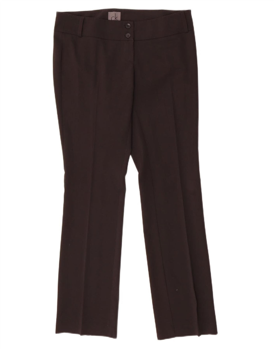 Calvin Klein Γυναικείο Slim Casual Παντελόνι W32 L32 Μαύρο πολυεστέρα