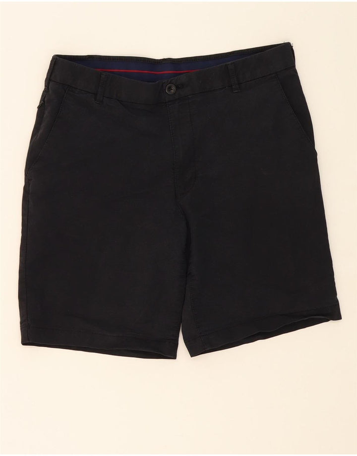 IZOD Mens Chino Shorts W32 Medium  Navy Blue Cotton Vintage Izod and Second-Hand Izod from Messina Hembry 