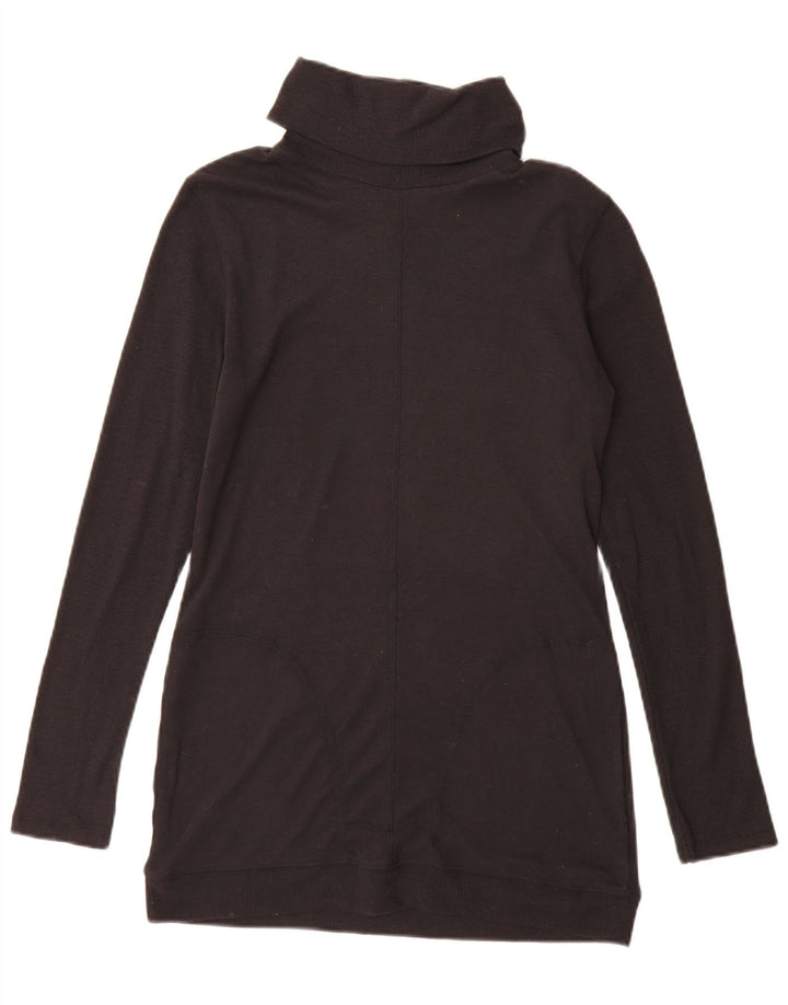 Marks & Spencer Γυναικείο πουλόβερ με ρολό λαιμόκοψη UK 10 Small Black