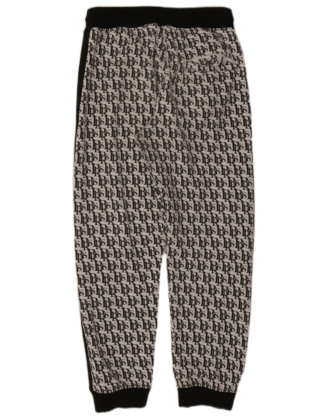 BLACK SQUAD Ανδρική φόρμα κανονικής φόρμας με γραφικά κανονική εφαρμογή XL Λευκό Colourblock