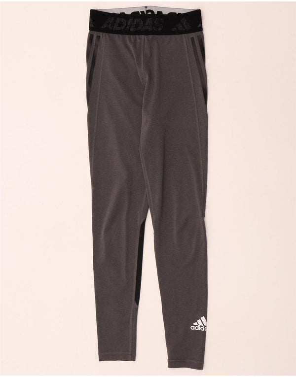 Γυναικεία γραφικά κολάν Adidas Primegreen UK 8/10 Small Grey Colourblock