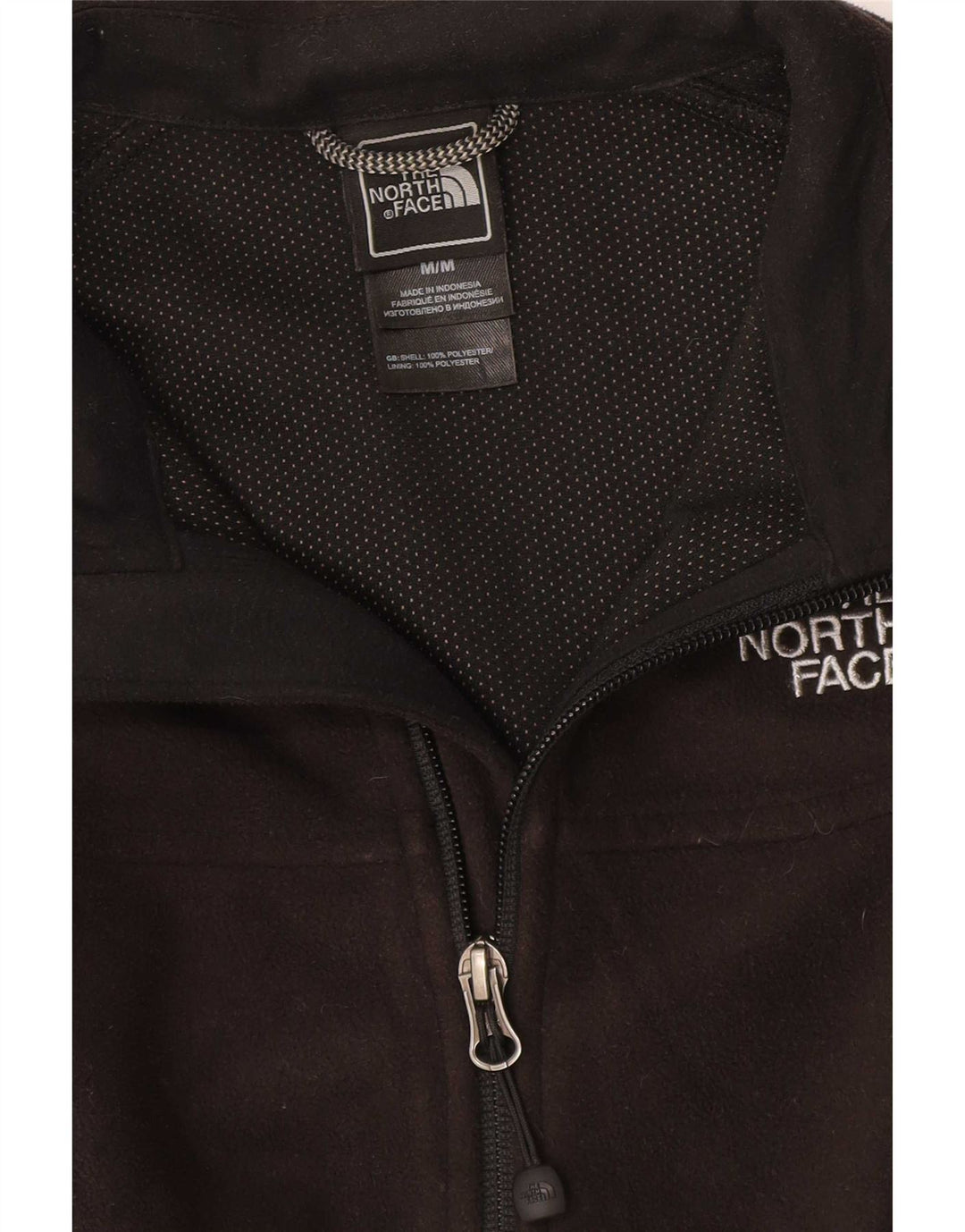 The North Face Γυναικείο Fleece Jacket UK 12 Medium Black Polyester