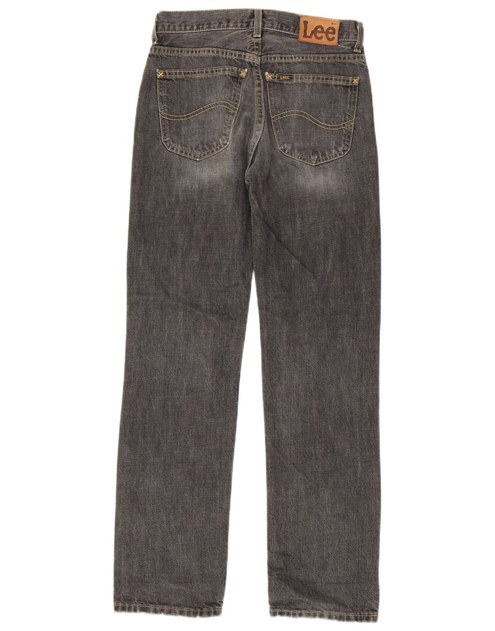 Lee Mens Straight Jeans W29 L32 Γκρι βαμβακερό