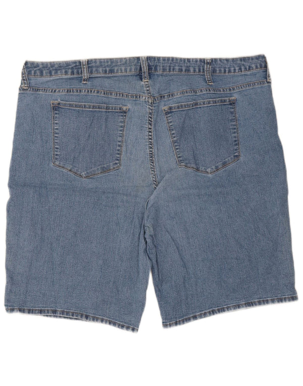 Ανδρικό Lee Mens Riders Ψηλόμεσο τζιν σορτς UK 22 3XL W44 Μπλε βαμβακερό