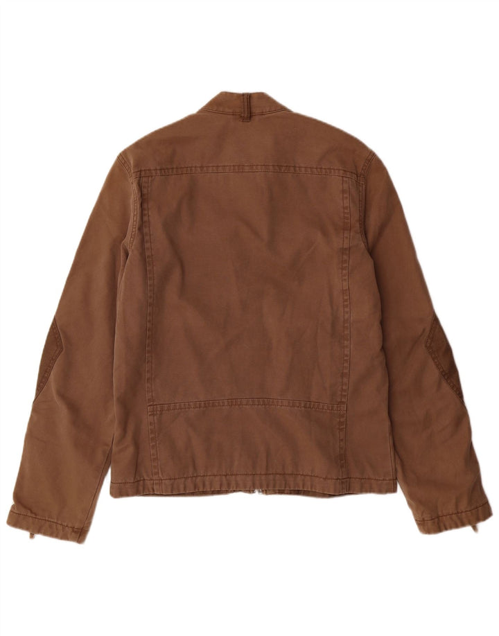 Diesel Ανδρικό Bomber Jacket UK 36 Small Brown Βαμβακερό