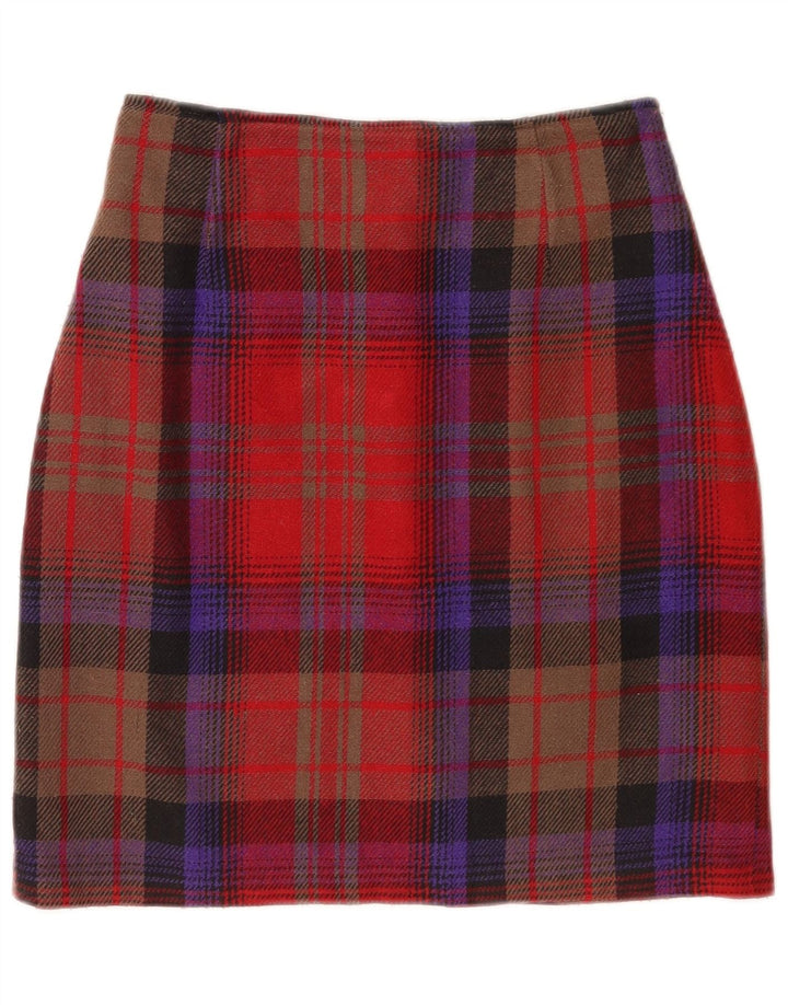 St. Bernard Γυναικεία Pencil Φούστα UK 12 Medium W24 Πολύχρωμο Καρό