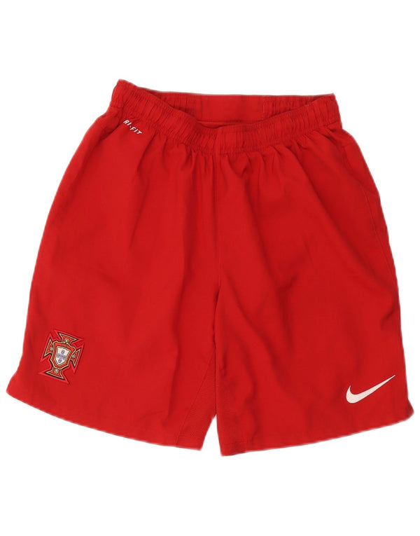 Αθλητικά σορτς Nike Mens Portugal Team Football Team Μεσαίο κόκκινο