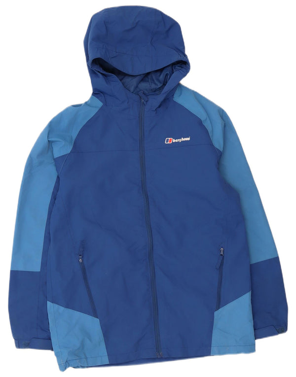 Μπουφάν βροχής Berghaus Boys Hooded 12-13 Years Blue Colourblock Polyamide