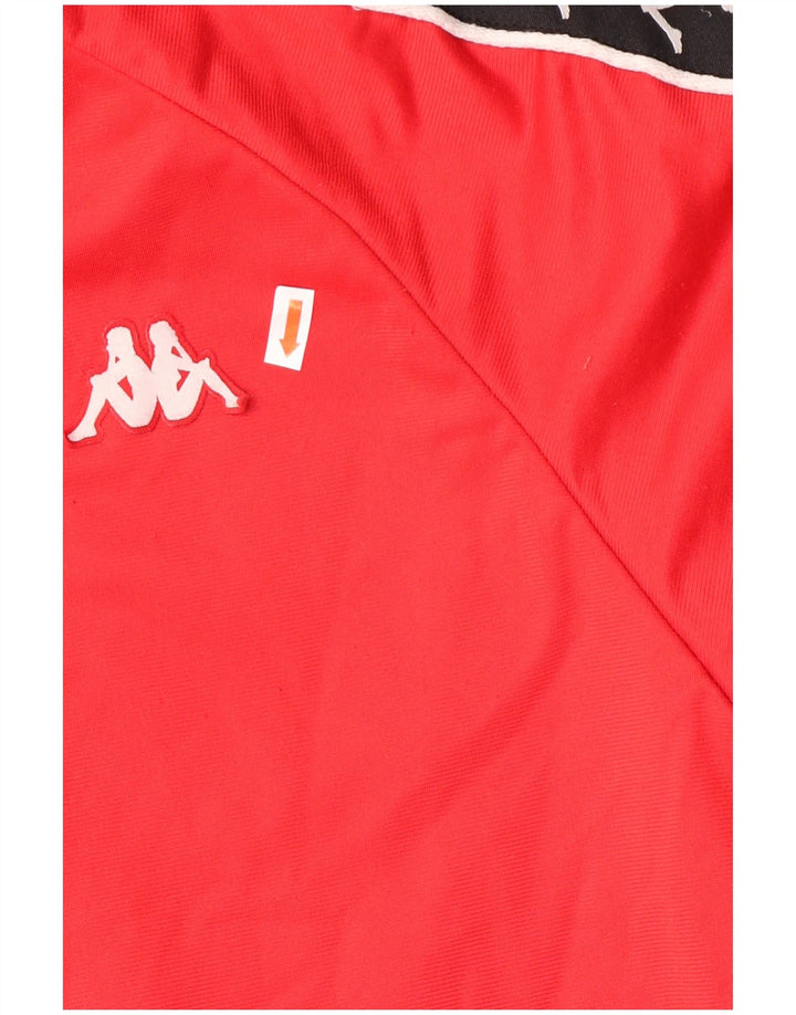 Kappa Γυναικεία φόρμα UK 16 Large Red Colourblock Πολυεστέρας