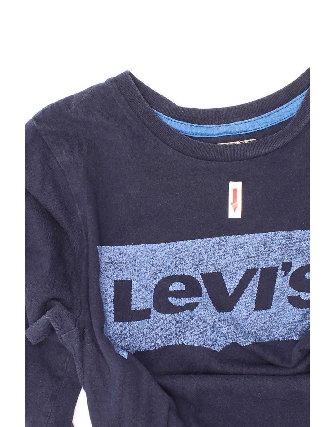 Levi's Boys Graphic Top Μακρυμάνικο 9-10 Χρόνια Navy Blue Cotton