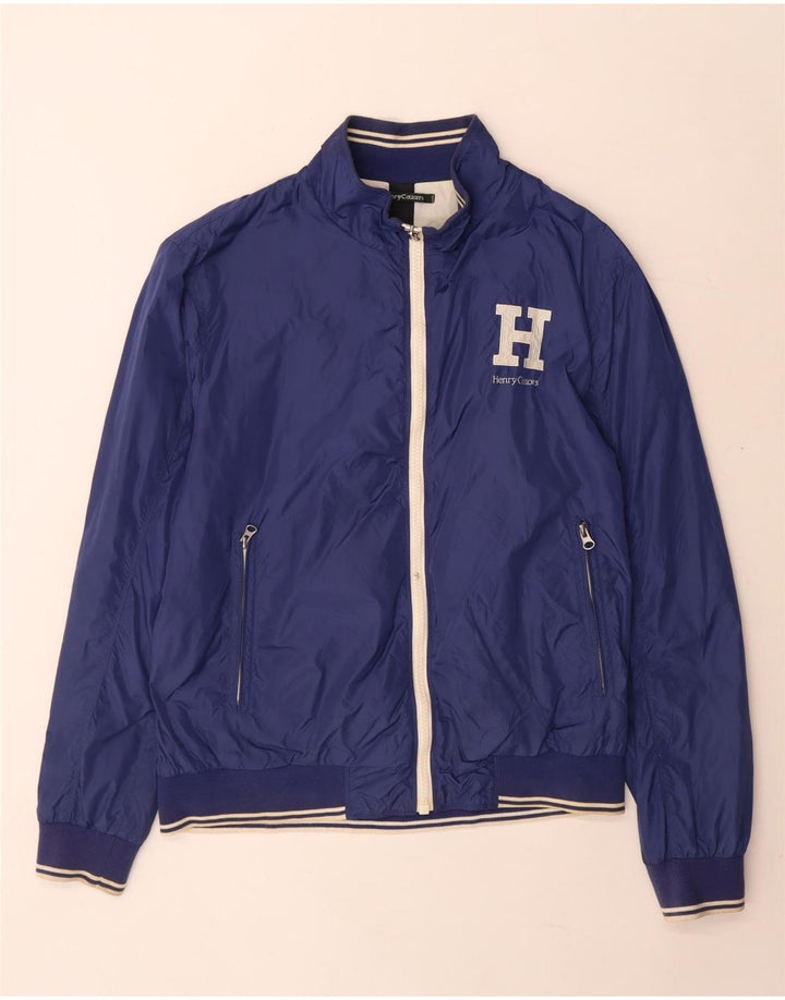 Ανδρικό γραφικό μπουφάν Henry Cottons IT 52 XL Blue Polyamide