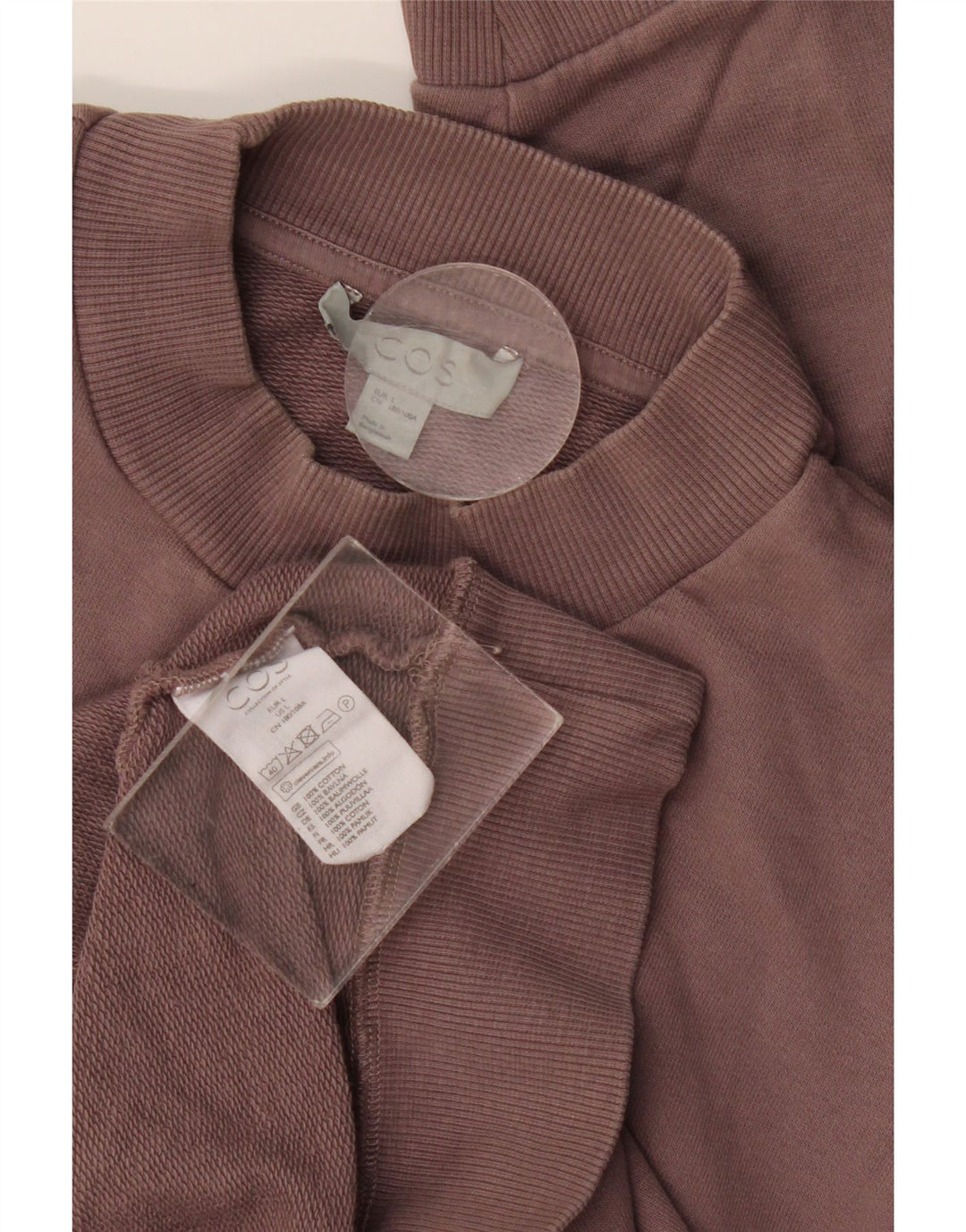 Ανδρικό φούτερ Cos Jumper Μεγάλο Καφέ Βαμβακερό