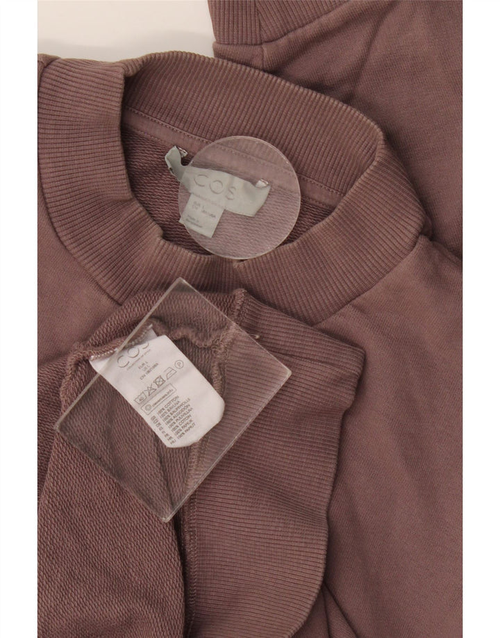 Ανδρικό φούτερ Cos Jumper Μεγάλο Καφέ Βαμβακερό