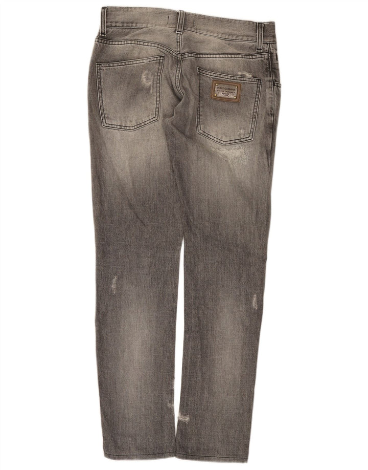 Dolce & Gabbana Γυναικεία στενόχωρα τζιν IT 44 Medium W30 L31 Grey