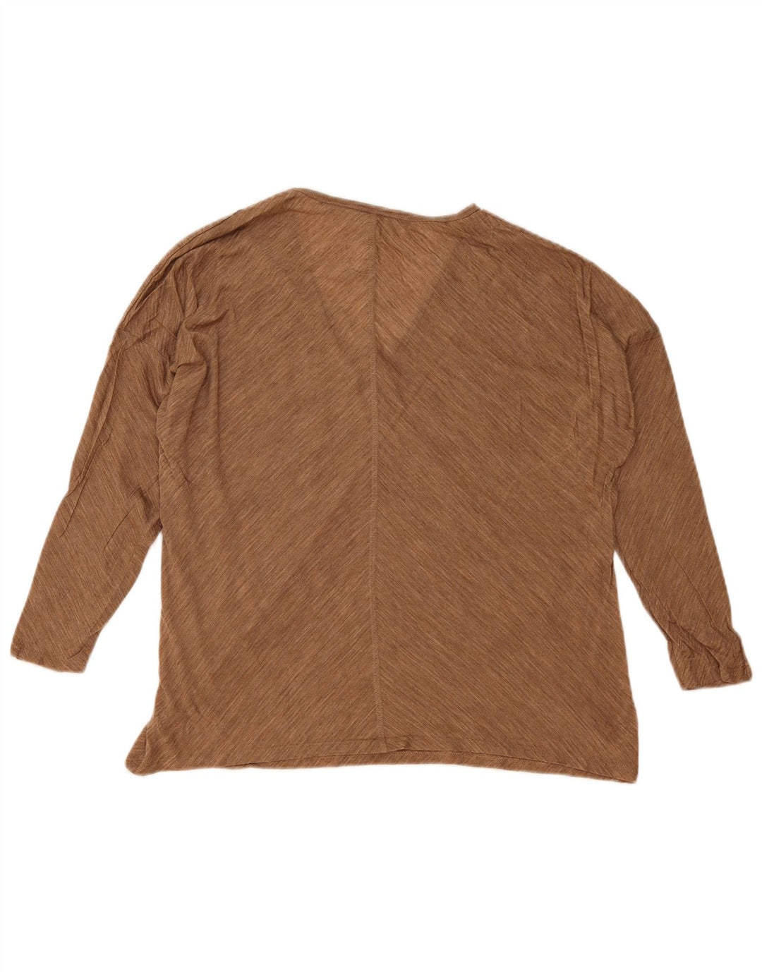 Massimo Dutti Γυναικείο υπερμεγέθη μακρυμάνικο UK 10 Small Beige Flecked