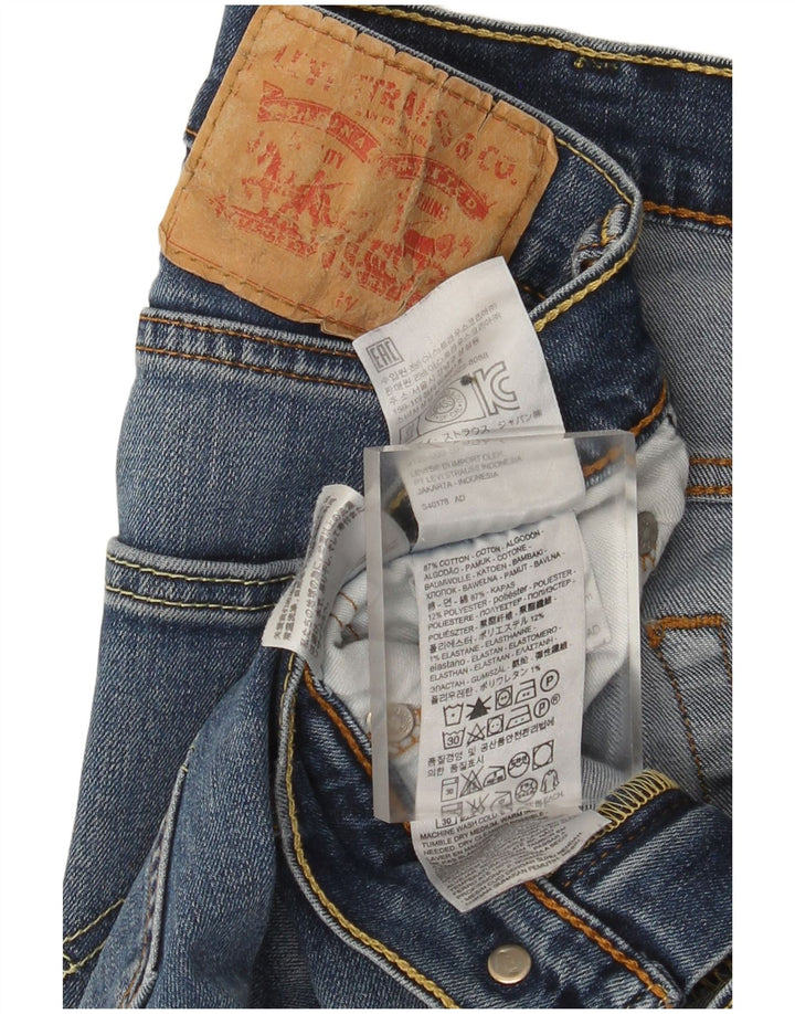 Ανδρικό τζιν Levi's Straight W31 L34 Μπλε βαμβακερό