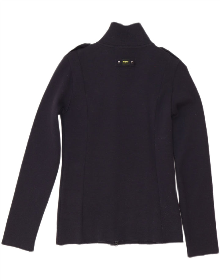 Γυναικεία ζακέτα Blauer UK 10 Small Navy Blue Wool