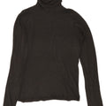 Zara γυναικείο μπλουζάκι με ρολό μακρυμάνικο UK 12 Medium Grey