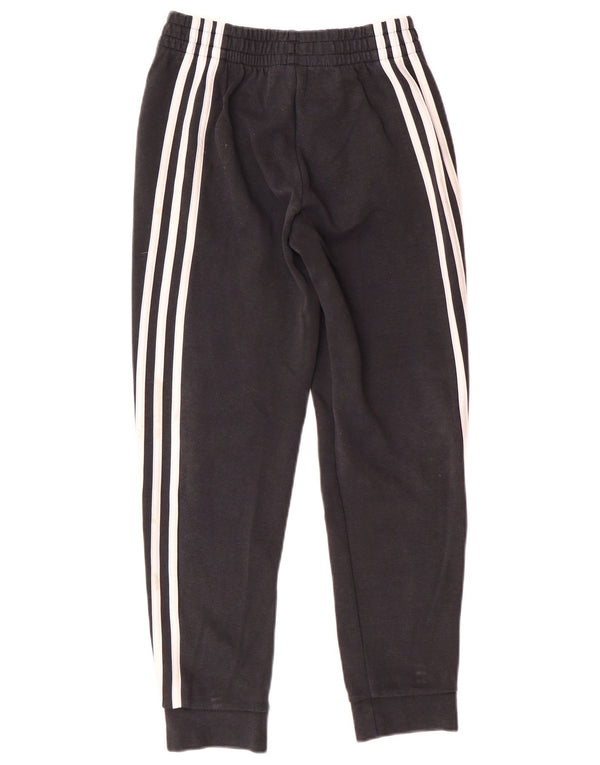 Adidas Boys αθλητική φόρμα παντελόνι Joggers 11-12 ετών μαύρο βαμβακερό