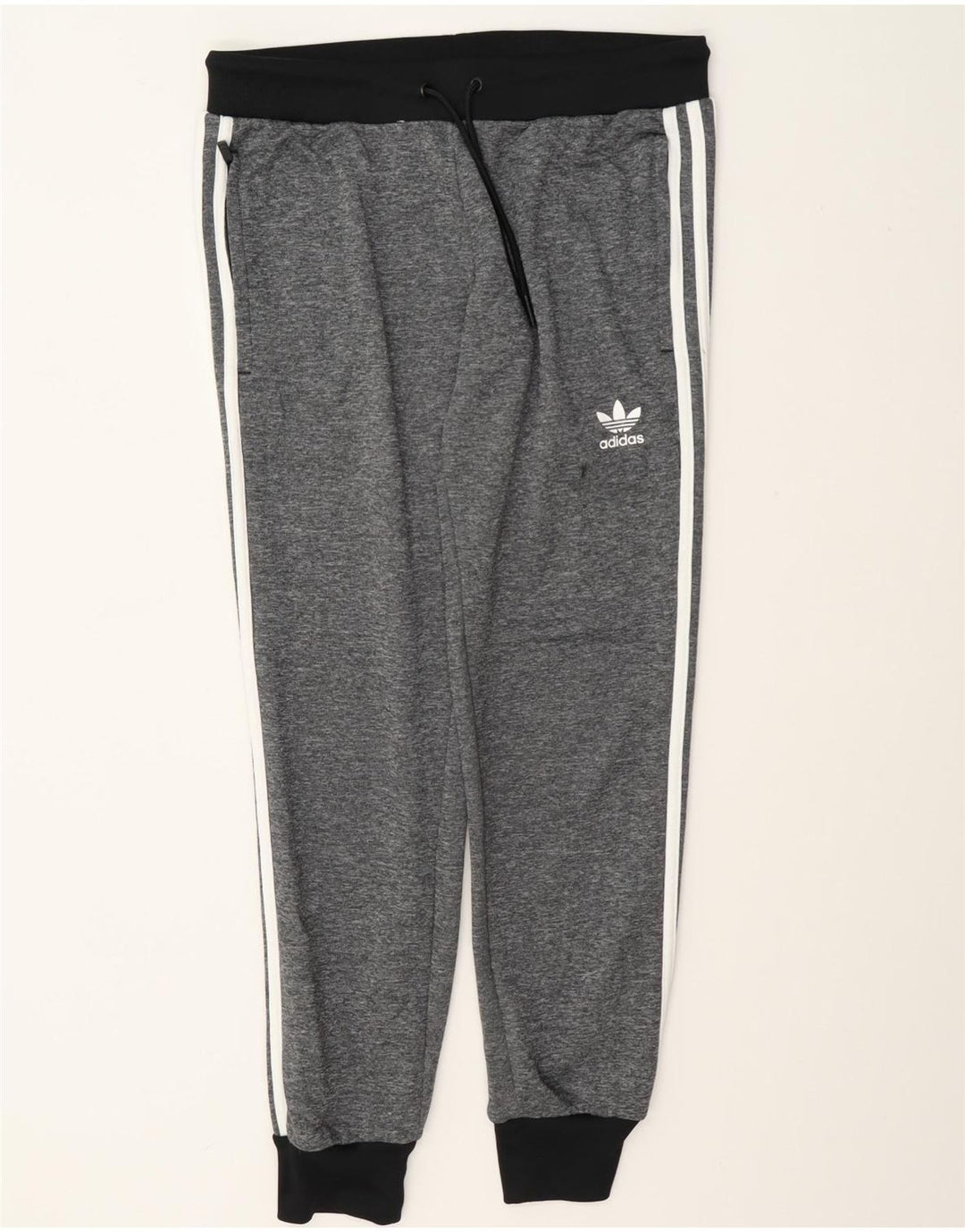 Γυναικεία αθλητική φόρμα Adidas Παντελόνι Joggers UK 12 Medium Grey Polyester