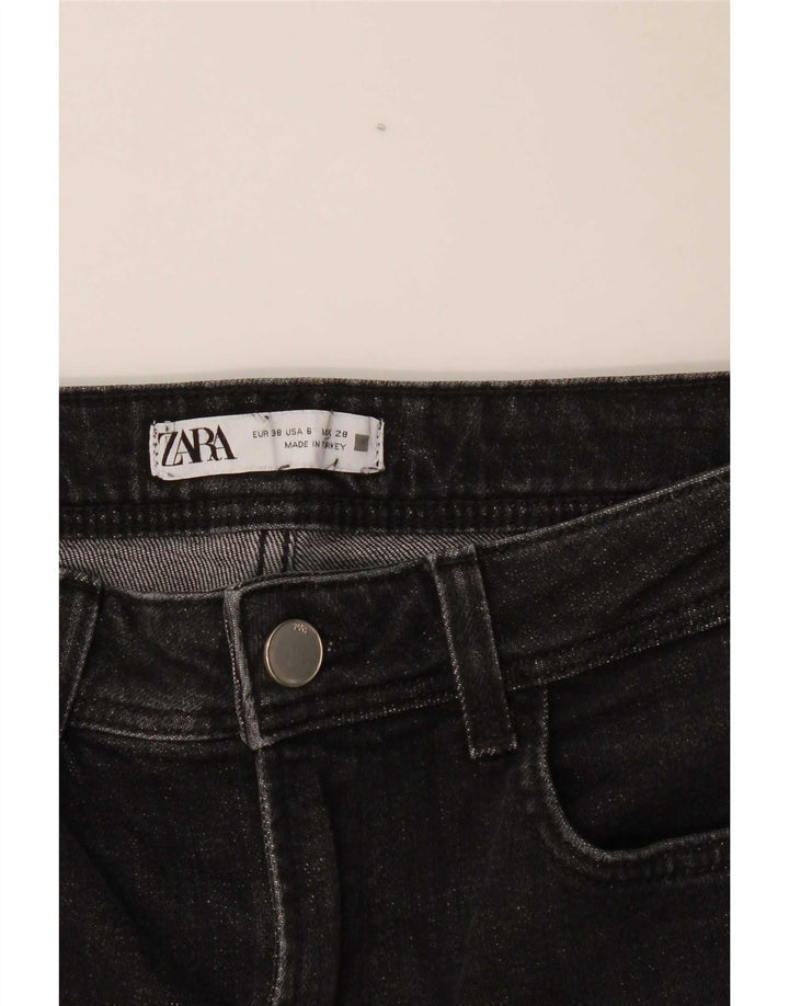 Zara Γυναικείο Slim Jeans EU 38 Small W28 L31 Μαύρο