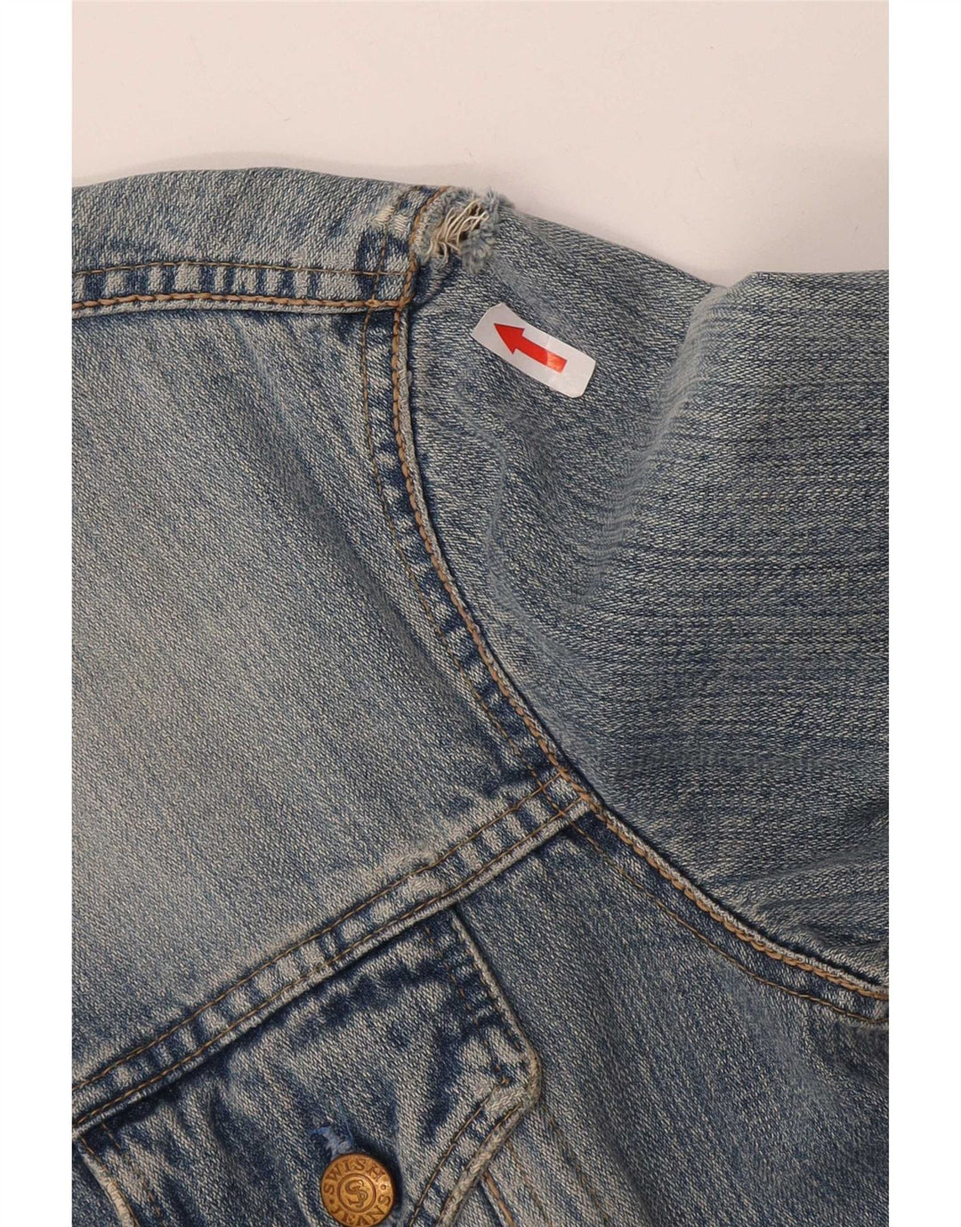 Γυναικείο τζιν μπουφάν Swish Crop UK 14 Medium Blue