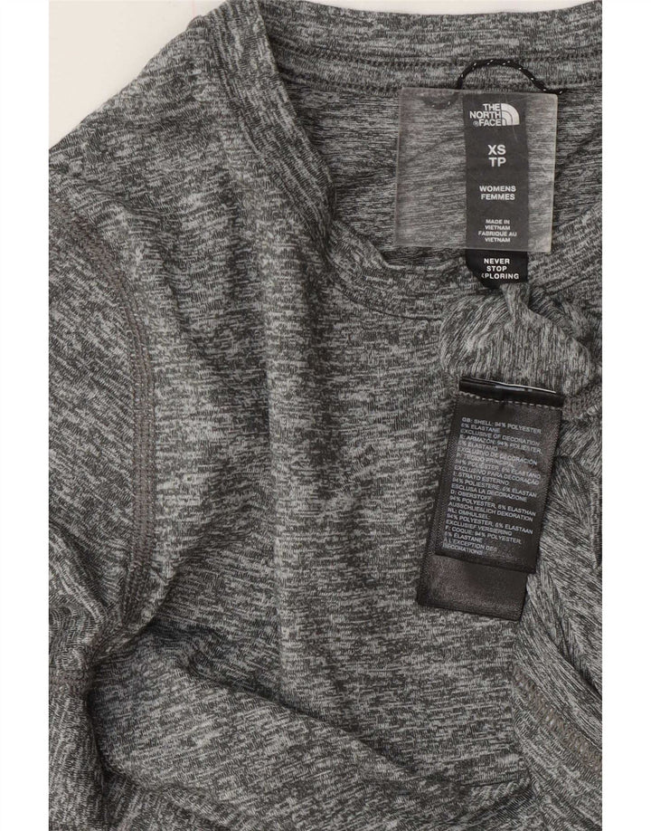 The North Face γυναικείο μακρυμάνικο UK 6 XS πολυεστέρας με γκρι λείανση