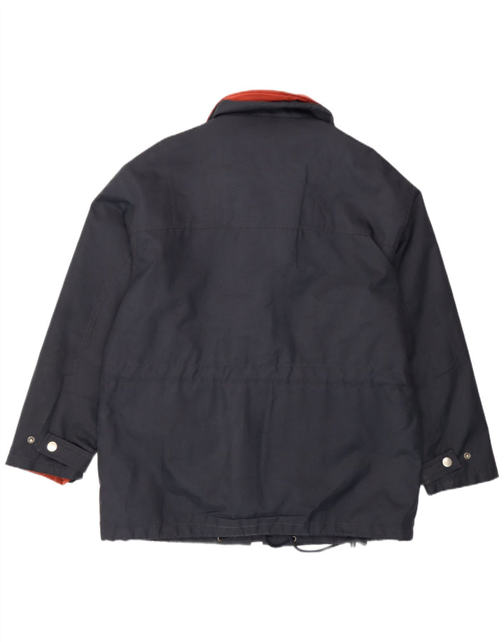 Ανδρικό μπουφάν Lotto Windbreaker UK 42 XL Navy Blue Polyamide